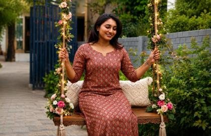 Rosewood Charm Ethnic Wear