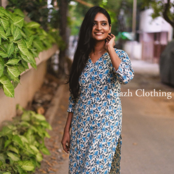Aadhini Women’s Stylish Cotton Co-ord Set – Elegant Printed Two-Piece Outfit with Top and Pants for Casual, Travel & Office Wear Comfort